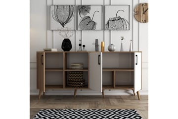 Konsollbord Desgrar konsollbord 180x80 cm Brun - Møbler - Bord - Avlastningsbord & sidobord - Konsollbord & gangbord