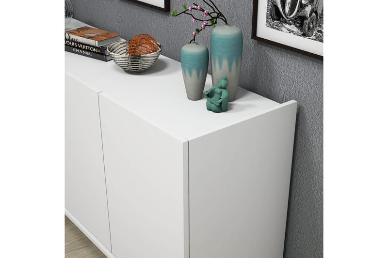 Konsollbord Elegaia 180 cm - Hvit - Møbler - Bord - Avlastningsbord & sidobord - Konsollbord & gangbord