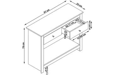 Konsollbord Emerald - Møbler - Bord - Avlastningsbord & sidobord - Konsollbord & gangbord