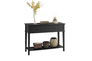Konsollbord Franklin 104 cm Svart - Dorel Home - Møbler - Bord - Avlastningsbord & sidobord - Konsollbord & gangbord