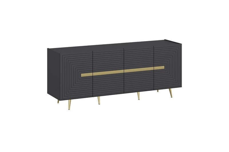 Konsollbord Jose 180 cm - Antrasitt - Møbler - Bord - Avlastningsbord & sidobord - Konsollbord & gangbord