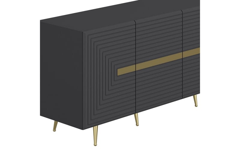 Konsollbord Jose 180 cm - Antrasitt - Møbler - Bord - Avlastningsbord & sidobord - Konsollbord & gangbord