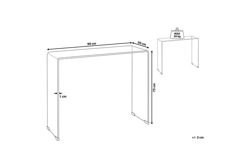 Konsollbord Kendall - Møbler - Bord - Avlastningsbord & sidobord - Konsollbord & gangbord