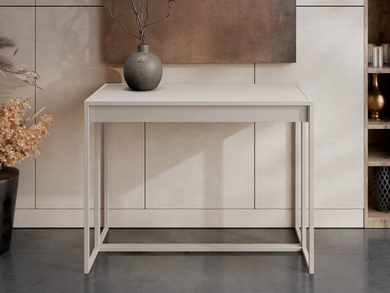 konsollbord Konsollbord ARENO lys beige - Møbler - Bord - Avlastningsbord & sidobord - Konsollbord & gangbord