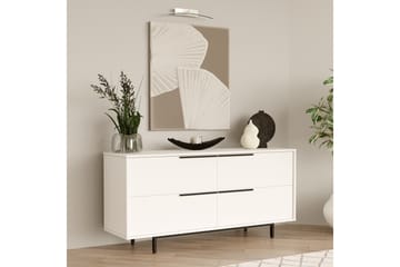 Konsollbord Liyakat 160 cm - Hvit - Møbler - Bord - Avlastningsbord & sidobord - Konsollbord & gangbord