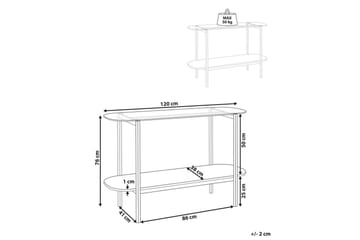 Konsollbord Lovell Gull, lyst tre - Gull, lyst tre - Møbler - Bord - Avlastningsbord & sidobord - Konsollbord & gangbord