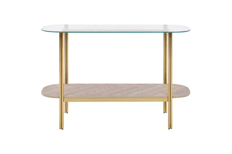 Konsollbord Lovell Gull, lyst tre - Gull, lyst tre - Møbler - Bord - Avlastningsbord & sidobord - Konsollbord & gangbord