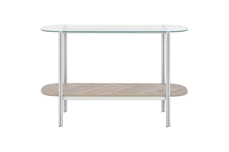 Konsollbord Lovell Sølv, lyst tre - Sølv, lyst tre - Møbler - Bord - Avlastningsbord & sidobord - Konsollbord & gangbord