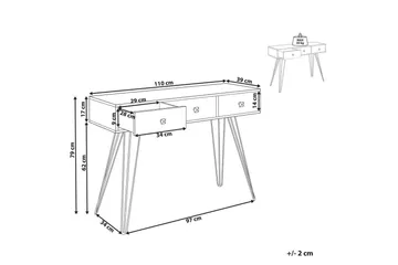 Konsollbord Malsala - Møbler - Bord - Avlastningsbord & sidobord - Konsollbord & gangbord