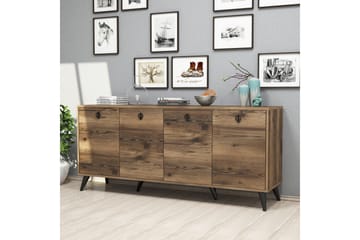 Konsollbord Mastara 180 cm - Mørkebrun - Møbler - Bord - Avlastningsbord & sidobord - Konsollbord & gangbord