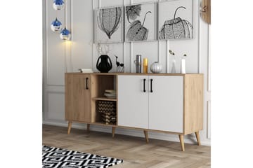 Konsollbord NO_BRAND Desgrar konsollbord 180x80 cm Brun - Møbler - Bord - Avlastningsbord & sidobord - Konsollbord & gangbord