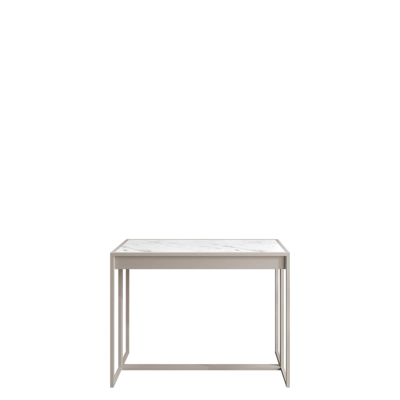 konsollbord NO_BRAND Konsollbord ARENO beige, hvit marmor