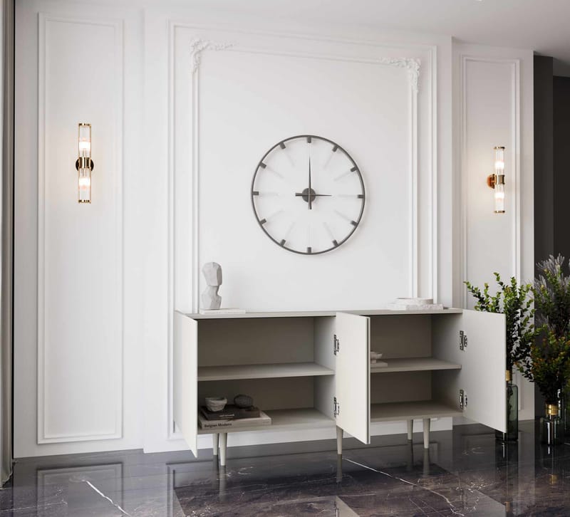 Konsollbord Nordure Capella (140 x 60 x 40 cm) Sandstein - Sandstein - Møbler - Bord - Avlastningsbord & sidobord - Konsollbord & gangbord