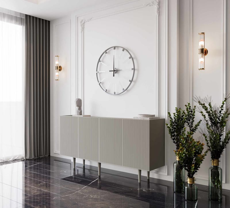 Konsollbord Nordure Capella (160 x 60 x 40 cm) Sandstein - Sandstein - Møbler - Bord - Avlastningsbord & sidobord - Konsollbord & gangbord
