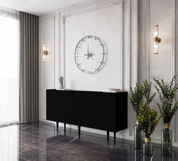Konsollbord Nordure Capella (160 x 60 x 40 cm) Svart - Svart - Møbler - Bord - Avlastningsbord & sidobord - Konsollbord & gangbord