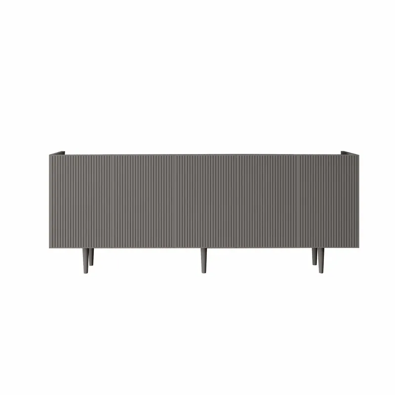 Konsollbord Nordure Capella (200 x 60 x 40 cm) Grå, Grå