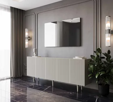 Konsollbord Nordure Capella (200 x 60 x 40 cm) Sandstein - Sandstein - Møbler - Bord - Avlastningsbord & sidobord - Konsollbord & gangbord