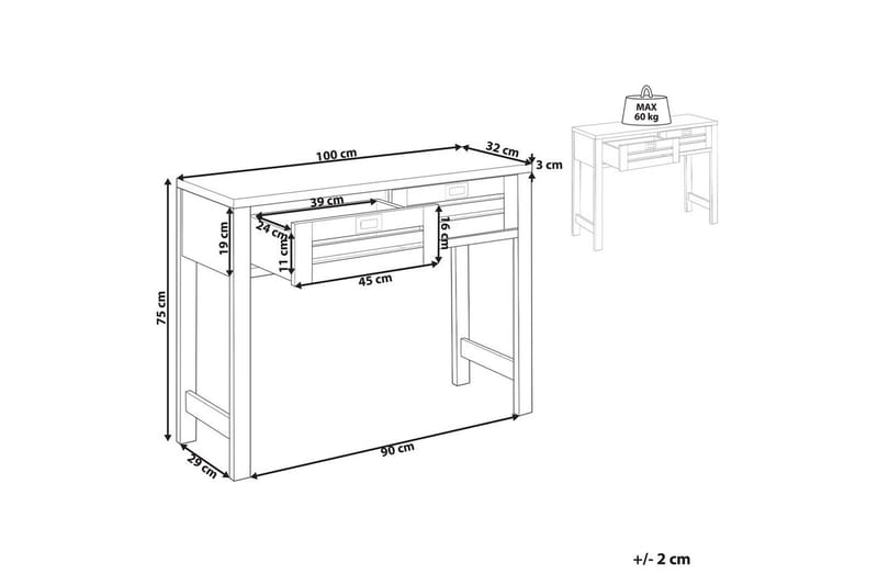 Konsollbord Randa - Møbler - Bord - Avlastningsbord & sidobord - Konsollbord & gangbord