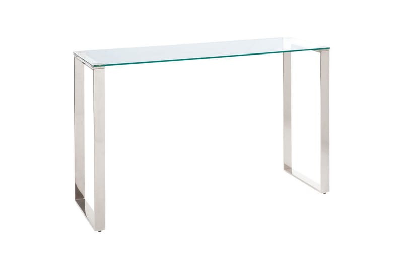 Konsollbord Tilon Sølv, Transparent - Sølv, Transparent - Møbler - Bord - Avlastningsbord & sidobord - Konsollbord & gangbord