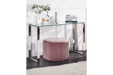 Konsollbord Tilon Sølv, Transparent - Sølv, Transparent - Møbler - Bord - Avlastningsbord & sidobord - Konsollbord & gangbord