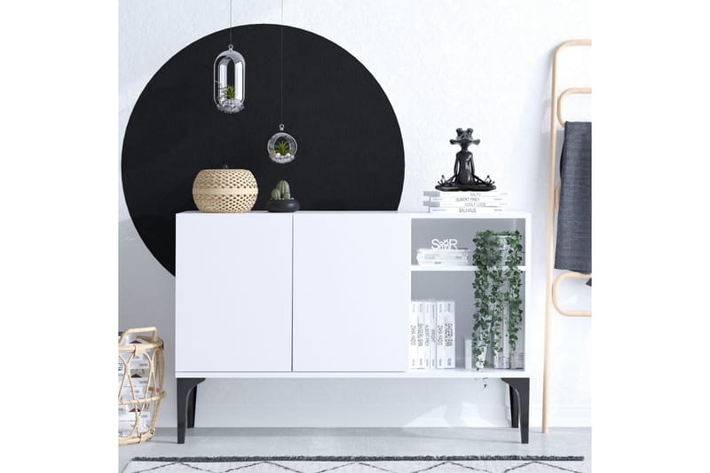 Konsollbord Urgby 120x80 cm - Hvit - Møbler - Bord - Avlastningsbord & sidobord - Konsollbord & gangbord