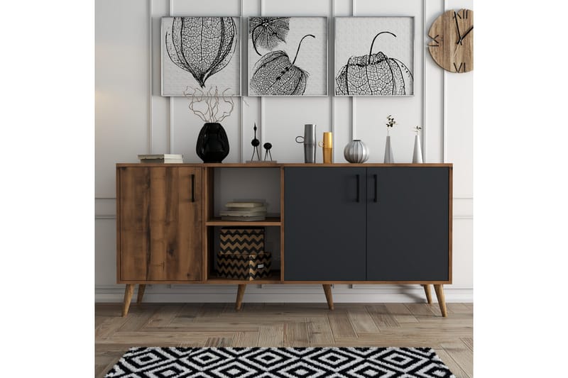 Konsollbord Urgby 180x80 cm - Brun - Møbler - Bord - Avlastningsbord & sidobord - Konsollbord & gangbord
