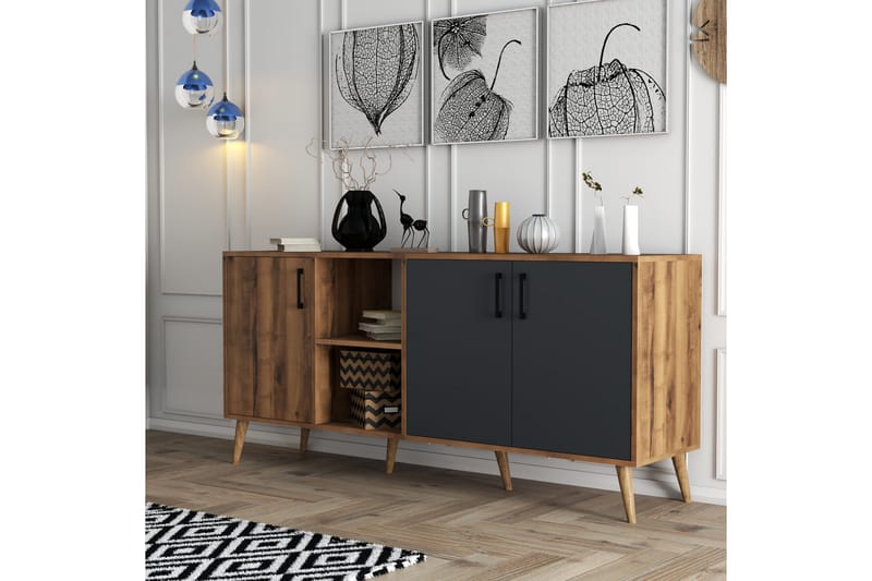 Konsollbord Urgby 180x80 cm - Brun - Møbler - Bord - Avlastningsbord & sidobord - Konsollbord & gangbord