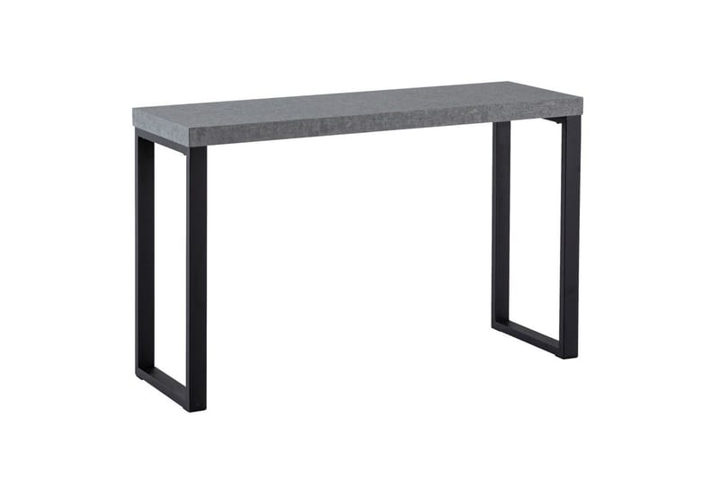 Konsollbord Wohnling 120 cm moderne konsoll med metallben Grå - Grå - Møbler - Bord - Avlastningsbord & sidobord - Konsollbord & gangbord