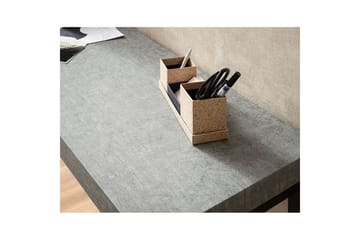 Konsollbord Wohnling 120 cm moderne konsoll med metallben Grå - Grå - Møbler - Bord - Avlastningsbord & sidobord - Konsollbord & gangbord