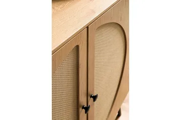 Konsollbord Wohnling Brun, Svart - Oppbevaring - Oppbevaringsmøbler - Sideboard & skjenk