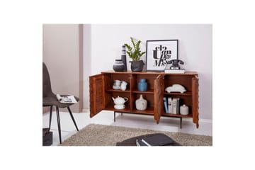 Konsollbord Wohnling Brun, Svart - Oppbevaring - Oppbevaringsmøbler - Sideboard & skjenk