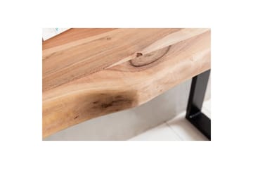 Konsollbord Wohnling Gaya heltre landlig stil med trekantet kant - Møbler - Bord - Avlastningsbord & sidobord - Konsollbord & gangbord