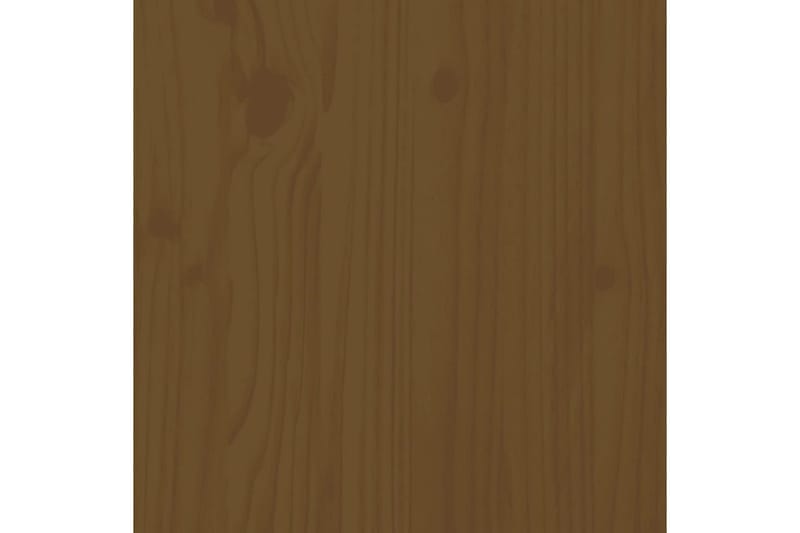Konsollskap honningbrun 60x34x75 cm heltre furu - Brun - Konsollbord & gangbord - Avlastningsbord & sidobord - Entreoppbevaring
