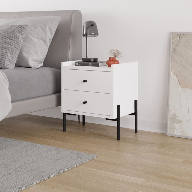 Kunimitsu Nattbord 45 cm - Møbler - Bord - Avlastningsbord & sidobord - Sengebord & nattbord