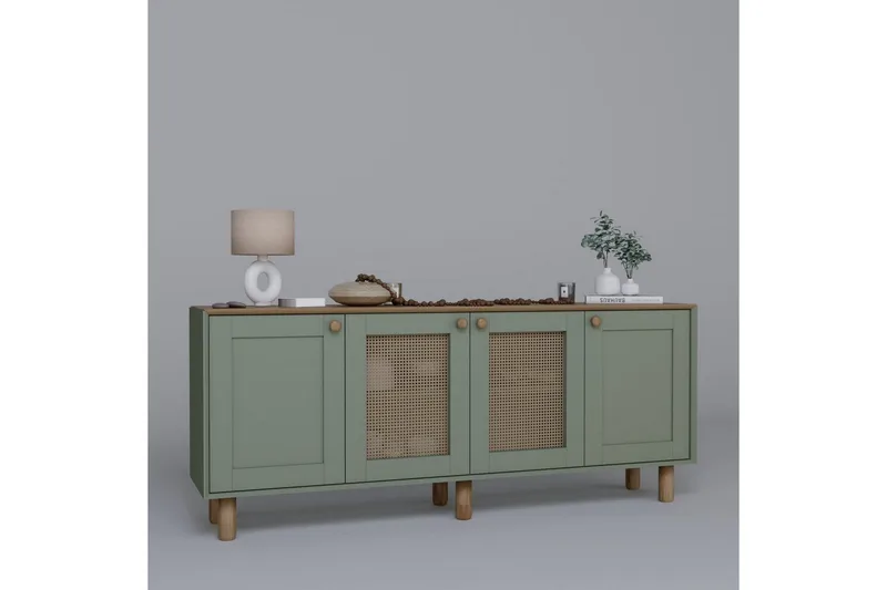 Kuniyoshi Konsollbord 180 cm - Grønn - Møbler - Bord - Avlastningsbord & sidobord - Konsollbord & gangbord