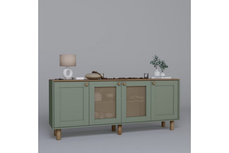 Kuniyoshi Konsollbord 180 cm - Grønn - Møbler - Bord - Avlastningsbord & sidobord - Konsollbord & gangbord