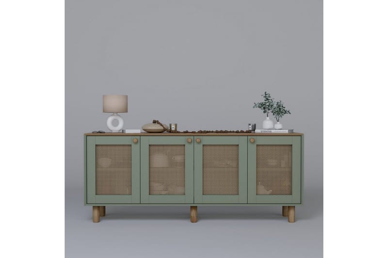 Kuniyoshi Konsollbord 180 cm - Grønn - Møbler - Bord - Avlastningsbord & sidobord - Konsollbord & gangbord