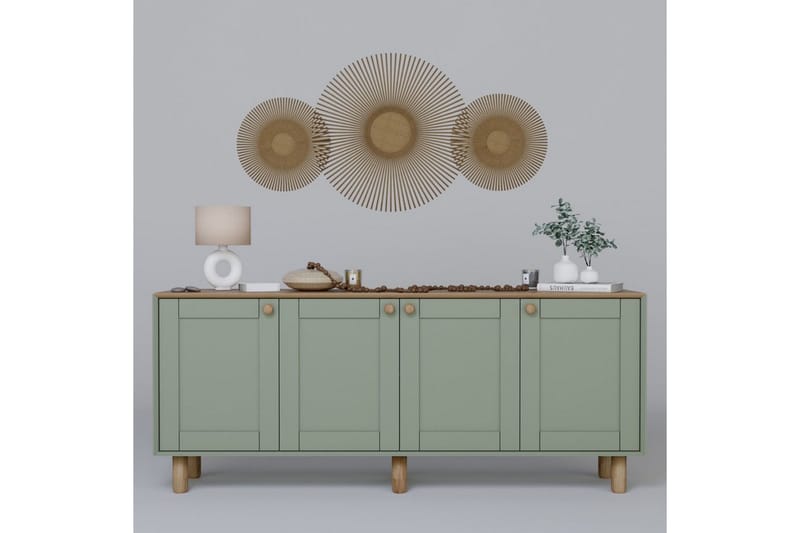 Kuniyoshi Konsollbord 180 cm - Grønn - Møbler - Bord - Avlastningsbord & sidobord - Konsollbord & gangbord