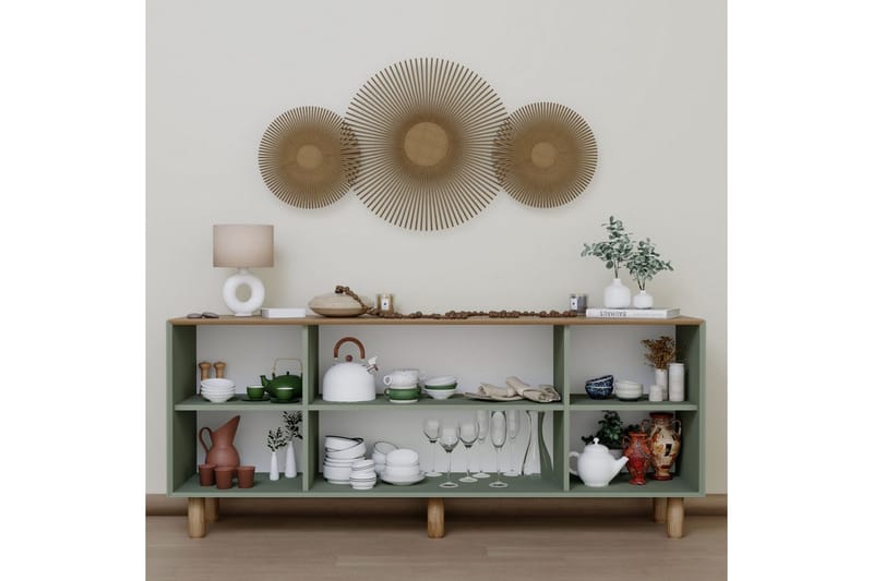 Kuniyoshi Konsollbord 180 cm - Grønn - Møbler - Bord - Avlastningsbord & sidobord - Konsollbord & gangbord