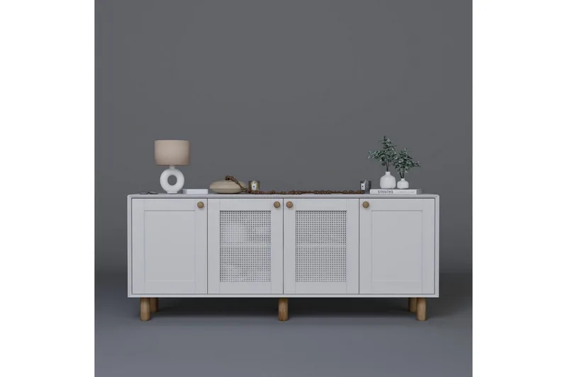 Kuniyoshi Konsollbord 180 cm - Hvit - Møbler - Bord - Avlastningsbord & sidobord - Konsollbord & gangbord