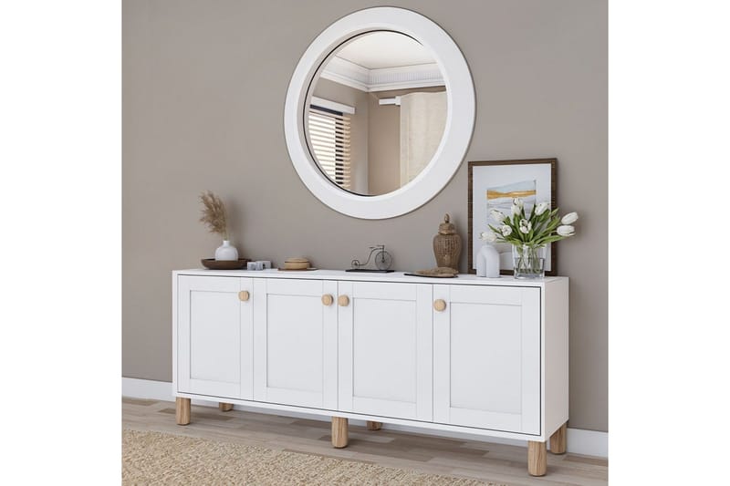 Kuniyoshi Konsollbord 180 cm - Hvit - Møbler - Bord - Avlastningsbord & sidobord - Konsollbord & gangbord