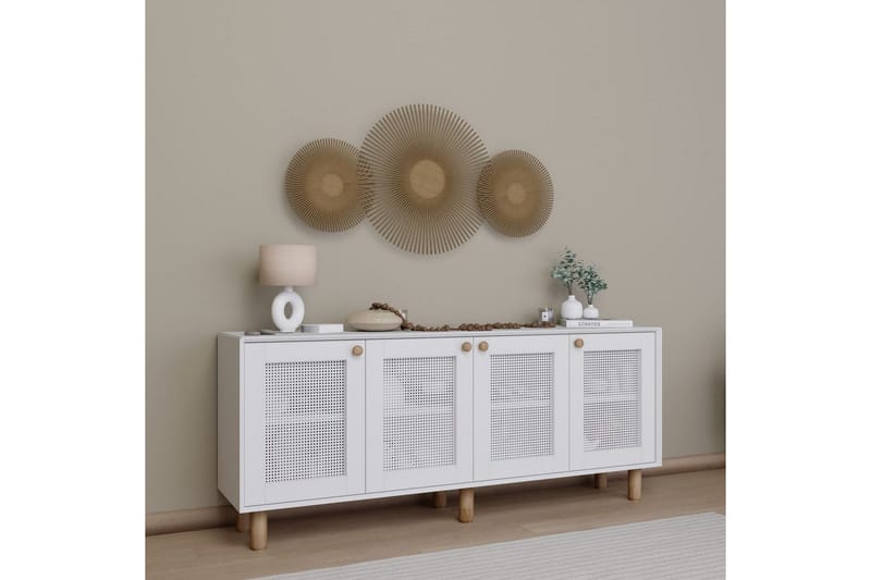 Kuniyoshi Konsollbord 180 cm - Hvit - Møbler - Bord - Avlastningsbord & sidobord - Konsollbord & gangbord