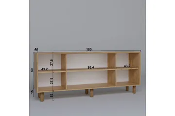 Kuniyoshi Konsollbord 180 cm - Valnøtt - Møbler - Bord - Avlastningsbord & sidobord - Konsollbord & gangbord