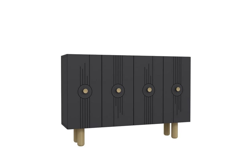 Kyrosen Konsollbord 120 cm - Antrasitt - Møbler - Bord - Avlastningsbord & sidobord - Konsollbord & gangbord