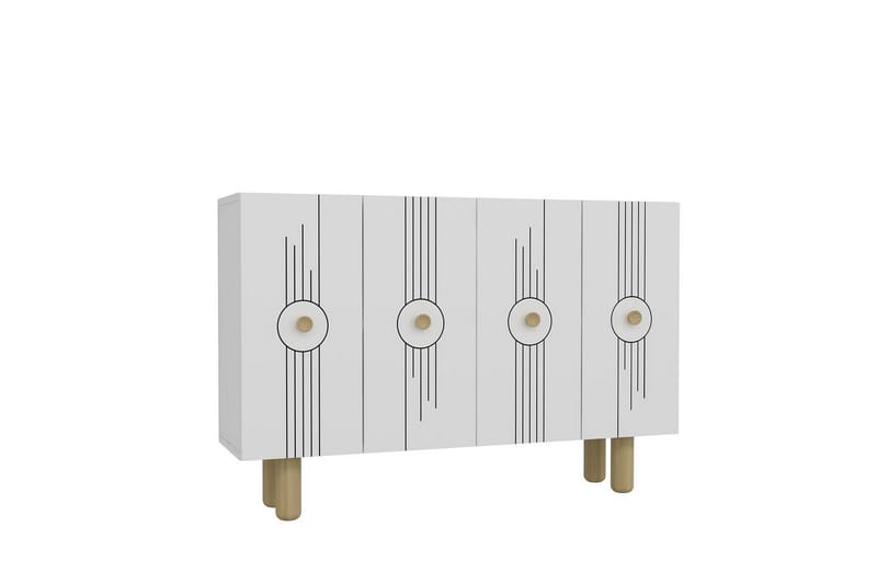 Kyrosen Konsollbord 120 cm - Hvit - Møbler - Bord - Avlastningsbord & sidobord - Konsollbord & gangbord