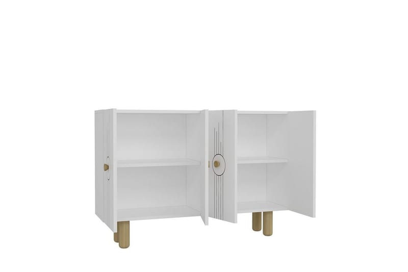 Kyrosen Konsollbord 120 cm - Hvit - Møbler - Bord - Avlastningsbord & sidobord - Konsollbord & gangbord