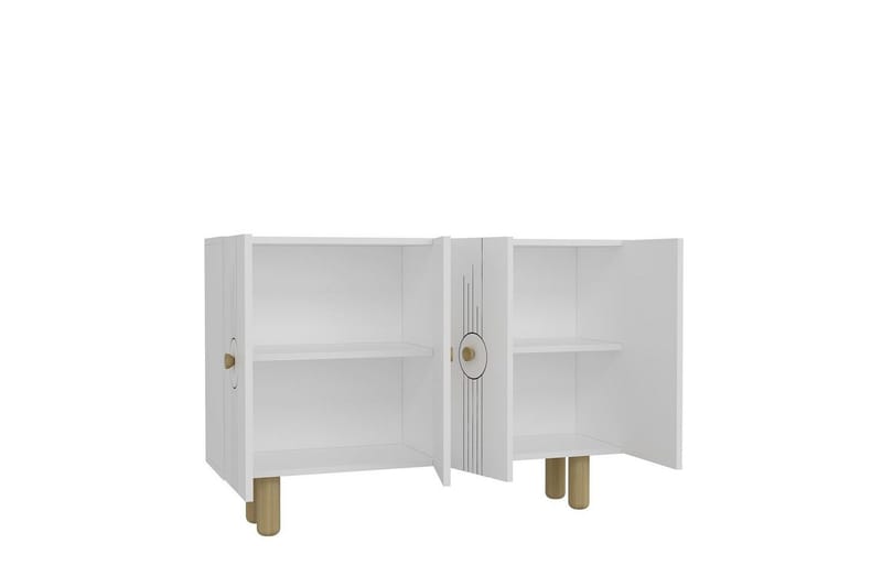 Kyrosen Konsollbord 120 cm - Hvit - Møbler - Bord - Avlastningsbord & sidobord - Konsollbord & gangbord