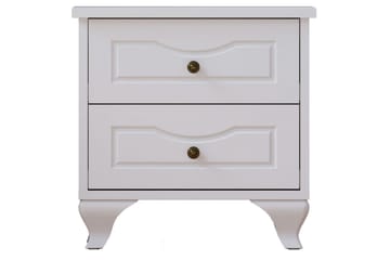 Kyvor Nattbord 45 cm - Matt Hvit - Møbler - Bord - Avlastningsbord & sidobord - Sengebord & nattbord