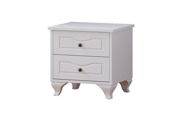 Kyvor Nattbord 45 cm - Matt Hvit - Møbler - Bord - Avlastningsbord & sidobord - Sengebord & nattbord