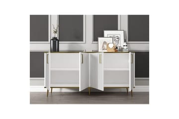 Lacus Konsollbord 150 cm - Hvit - Møbler - Bord - Avlastningsbord & sidobord - Konsollbord & gangbord